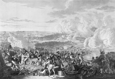 Napoleons vlucht bij de Slag van Waterloo, 18 juni 1815 door Johann Moritz Rugendas